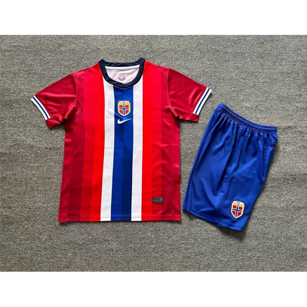 Camiseta Noruega 1st Niño 2024-2025